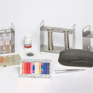 Комплект № 5 (без бани) для испытаний коррозионной активности на медной пластинке ГОСТ 6321–92 (ISO 2160−85). Топливо для двигателей.